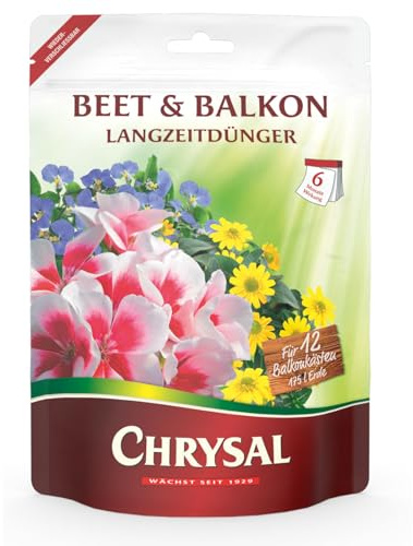 Chrysal Beet und Balkon Langzeitdünger - 700 g Standbeutel
