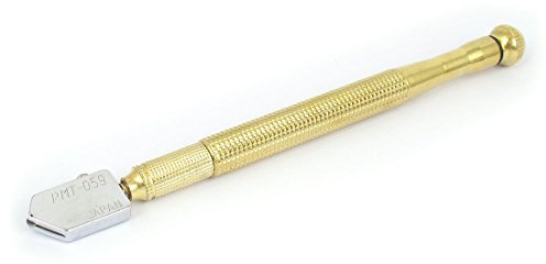 Aexit PMT-059 Portable Carbide Wheel Oil Filled Glass Cutter C-utting Tool Gold Tone (3cd5b8696a07a2d3757dc17605a752ed)
