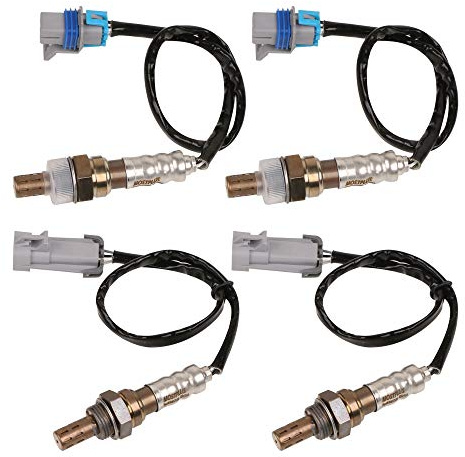 MOSTPLUS Oxygen Sensor Upstream Downstream O2 Sensor Compatible with Chevrolet Avalanche Silverado Tahoe GMC Yukon Sierra Cadillac Escalade 2008-2014, Replace 213-4229 12609457 (Set of 4)