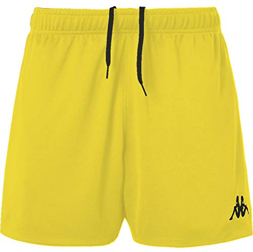 Kappa Sanremo Pantaloni Corti Unisex Bambini, Giallo, L