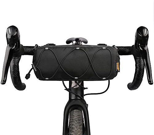 SUNTTELF Fahrradlenkertasche Leichte Fahrradlenker-Aufbewahrungskorb Tasche Mountainbike Vorderradtasche Multifunktional (schwarz-Typ 3)