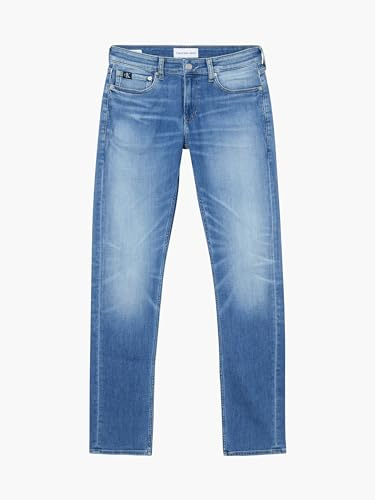 Calvin Klein Uomo Jeans Slim Fit, Blu (Denim Medium), 38W/32L