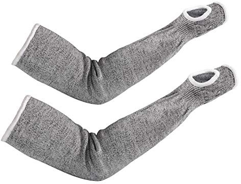 Mangas Resistentes A Cortes, Mangas De Brazo Para Hombres Y Mujeres, Mangas De Soldadura, Mangas De Jardinería Con Orificio Para El Pulgar, Protectores De Brazos De Seguridad Antiabrasión Anticoupure