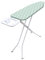 Royalford Ironing Board, Adjustable Height & Iron Rest To Secure Iron In Place, Lightweight & Foldable For Compact Storage, Protective Feet,100% Cotton Fitted Cover, – 96 x 30 cm, Green