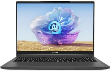 MSI Creator 16 AI Studio A1VIG-005FR Intel Core Ultra 9 185H Ordenador portátil 40,6 cm (16) UHD 64 GB DDR5-SDRAM 2