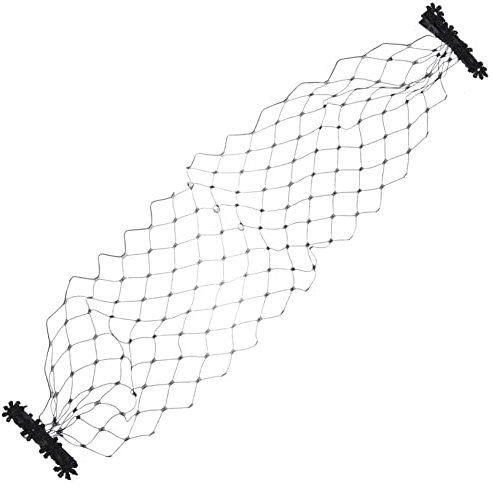 VALICLUD Schwarze Mesh-gesichts-veil Mit Clips Eleganter Brautschleier Für Hochzeiten Teepartys Und Maskenbälle Dekorativ Und Komfortabel Verleiht Jedem Outfit Ein Mysteriöses Flair
