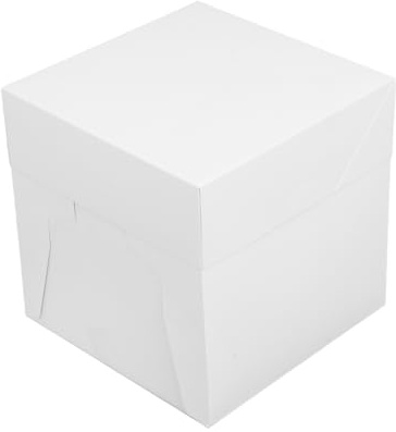 ABOOFAN Sturdy Wedding Cake Board 12 Inch Round Cake Carrier Bakery Boxes for Safe Transport and Storage