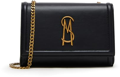 Steve Madden Damen Shoulder Bag Larisa-L Convertible Umhängetasche, Schwarz