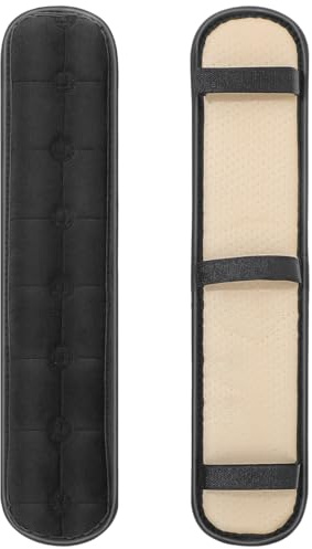 NOLITOY elastische Stuhlarmlehnenbezüge 45x10cm weiche Armlehnenpolster für Bürostuhl Esszimmerstuhl und Gamingstuhl waschbare Schonbezüge mit komfortablem Schutz