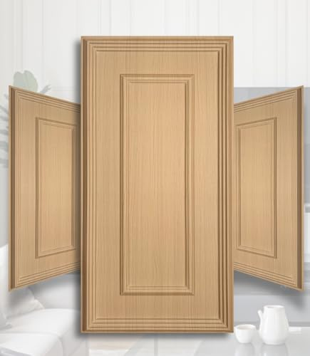 Lot de 10 panneaux muraux 3D en plastique PVC, 100 x 50 cm, design italien, aspect moulure classique, imperméable, cadre moderne, pour salon, chambre à coucher et couloir (bois chêne TD100)