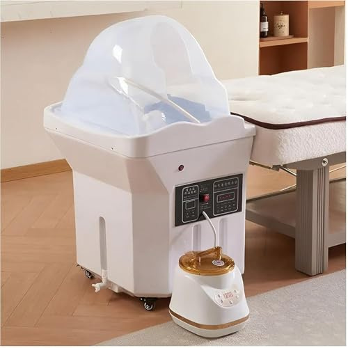 Head Spa Equipment - Sistema dual de calefacción y circulación de agua para el cuidado del cuero cabelludo - Ideal para salones y uso doméstico
