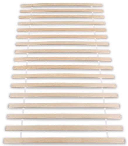 IDIMEX Sommier 120 x 190 cm PASIA 17 Lattes sans Cadre, Sommier à Lattes pré-percées pour lit Simple 1 Place, vis fournies, Convient Aussi pour 120 x 200
