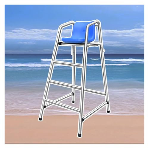 Generico Sedie da Bagnino Resistenti per Uso Esterno, Rimovibili con Gancio e scaletta, perfette per spiagge, porti turistici, Piscine e fermate della metropolitana