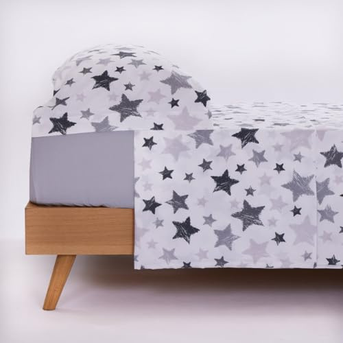 10XDIEZ Juego de sábanas Microfibra - Cama 90cm, Shine