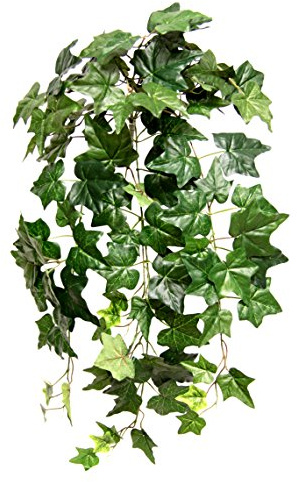 Flair Flower 150444 GN Hiedra Colgador poliéster, plástico, Verde, 110 x 20 x 20 cm