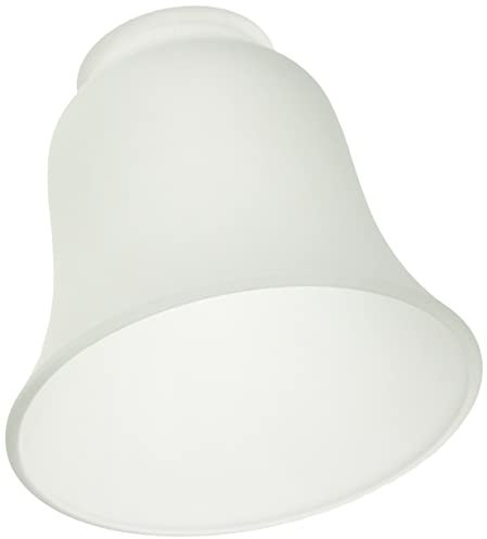Westinghouse 8703640 Abat-jour en cloche mate Verre blanc