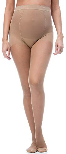 RelaxMaternity 891 (Visone, tg.4) Collant Premaman gravidanza 140 den compressione graduata 18-22 mmHg