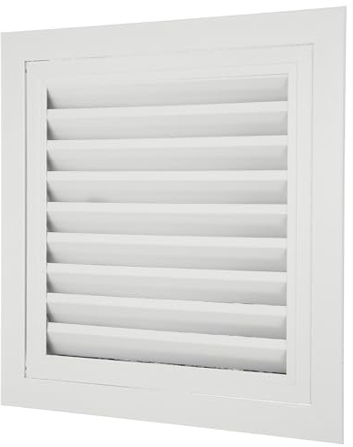 PATIKIL Rejilla De Retorno De Aluminio De 14 x 14 Para Pared Blanco