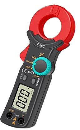 NHEISSCF Pinza amperometrica Digitale, Tester di Corrente, Pinza amperometrica, voltmetro, analizzatore di Misura della Corrente da 0,01 mA