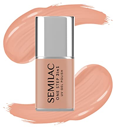 Semilac One Step 3in1 UV Nagellack S450 Inner Warmth Peach 7 ml