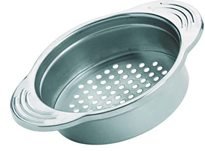 Glory - Colador de latas de alimentos, escurridor de latas de acero inoxidable, apto para lavavajillas, colador de latas de tamiz, herramienta de cocina sin ensuciar, colador de latas de atún, se