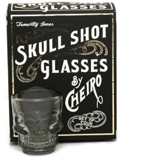 Totenkopf Shot Gläser im 4er Set
