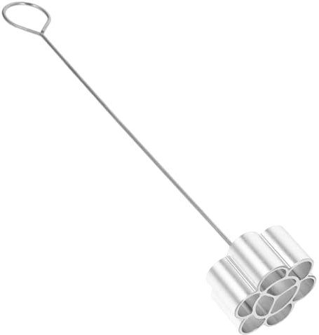VINTORKY Aluminium Ölgebäck-form Mit Griff Wiederverwendbare Langlebige Nebelform Für Frittierte Snacks Backform Für Küche Und Haushalt Leicht Zu Reinigen Für Shrimp Cakes Und Ölgebäck