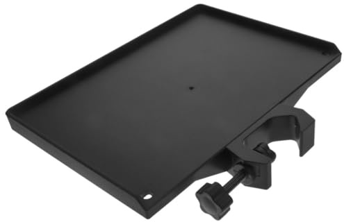 TOYANDONA Mikrofonständer Ablage aus Kunststoff und Metall Schwarz für 2,5-cm Rohr Einfache Montage für Live Streaming Setups