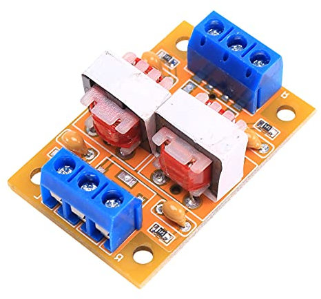 Cetfuro MóDulo de Aislamiento de Ruido de Interferencia de SupresióN de ComúN de VehíCulo Aislador de Audio Acoplador de Transformador 1 Pieza