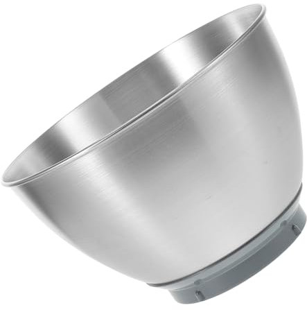 BESPORTBLE Cuenco de Acero Inoxidable de Gran Tamaño Cuenco para Mezclar Pan Cuenco para Batir Cuenco para Ensalada Cuenco No Metálico para Cocina
