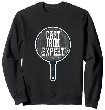Poêle en fonte Expert en fonte Sweatshirt