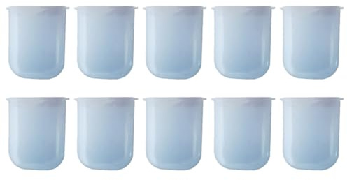 XAGMODSHN 10 unidades de accesorios transparentes para recoger agua con textura para ollas a presión eléctricas, parte fácil de limpiar