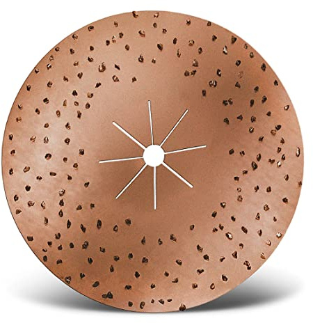 MENZER Carbide Disco abrasivo granulare per metallo duro, 375 mm, a doppia pagina, p. Monospazzole, Metallo duro (1 Pz.), grossolana (ca. G 14)