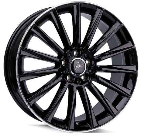 Keskin KT18 7JX17 5/112 ET38 66.6 Black Lip Polish Jante en aluminium