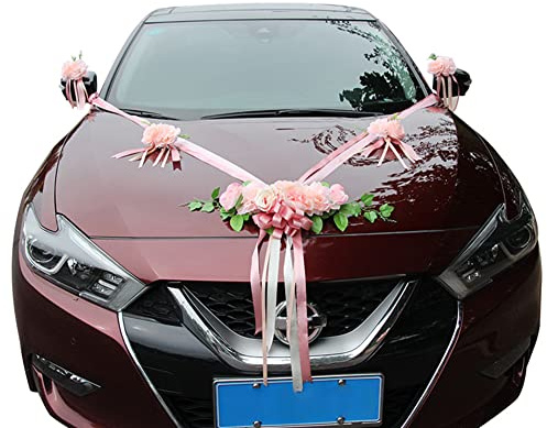 Autoschmuck Hochzeit Deko Braut Paar Rose Deko Hochzeit Car Auto wedding deko auto Hochzeitsdeko, Auto Blumenschmuck Hochzeitsschmuck Deko Hochzeit Romantische motorhaube blumen hochzeit Deko, Typ 1
