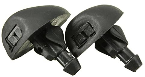 TOTMOX 2 pz Anteriore Tergicristallo Rondella Ugello Getto Compatibile con Citroen C3 C4 Compatibile con Peugeot 306 307 308, Parabrezza Rondella Spruzzo Getti, Numero OE 6438V8