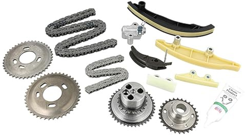 INA 559 1000 50 Steuerkettensatz Steuerkette mit Ölpumpenkette mit Ölpumpenkette Kompatibel mit FORD RANGER TKE 1097626 1372438 1676437 | Kompatibel mit: FORD RANGER