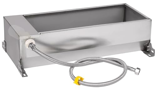 Svauoumu Bebedero Automático Para Caballos , Bebedero de Acero Inoxidable con VáLvula de Flotador Ajustable de 1/2 Pulgada Para Caballos, Vacas, Cerdos, Ovejas, Perros y Bebederos