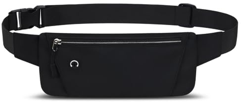 Slim Running Belt for Phone, Travel Money Belt, Sports Bum Bag for Walking Cycling Walking Gym