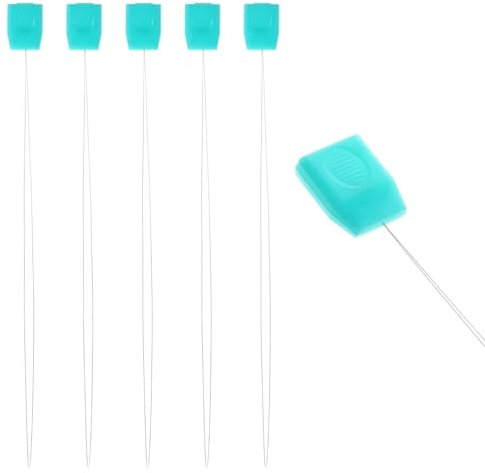 5 PCS Embroidery Punch Needle Threader, Needle Threaders for Sewing Machines, Punch Needle Tool, Needles Easy Thread for Hand Sewing