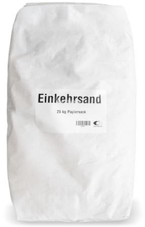 Fugensand Quarzsand Sand Einkehrsand Pflasterfugensand Fugenmasse Für Unkrautfreie Fugen Zum Einkehren in Pflaster 0-1mm 25kg x 40 Sack 1.000kg / 1 Palette Wolff & Müller