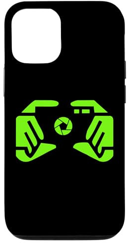 Vert Obtenir l'image? Photographie appareil photo vert Coque pour iPhone 12/12 Pro