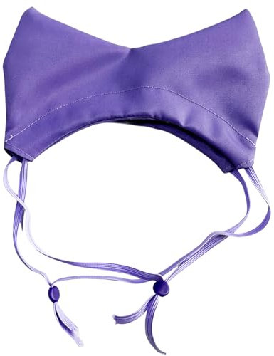 Cuffia da doccia regolabile per gatti, impermeabile, protezione per le orecchie, cuffia da bagno per gatti e piccoli animali domestici, copertura per le orecchie per toelettatura e bagno, cinghia