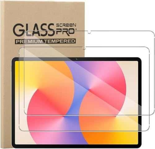 World biz [2-Pack] Screen Protector for Huawei MatePad SE 11 2024 (11-Inch), 9H Tempered Glass Film HD Guard, Ultra Clear, Anti Scratch, Bubble-Free For Huawei MatePad SE 11 2024