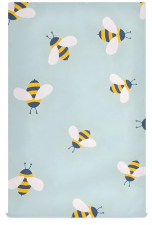 Praktischem Sporthandtuch Goldene Bienen Blau Handtuch Premium Reisehandtuch für Sport Männer Hotel 40X70cm