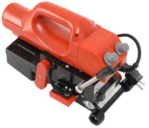 ZEEKYFOR 800W Climbing Welding Machine for Sealing Welding PVC PE PP, Geomembrane Hot Wedge Welder 0~450℃, Layer Overlap Welding Machine