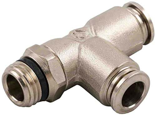 RS PRO Steckfitting, Gewinde-zu-Rohr, Messing vernickelt, 20bar, Packung a 10 Stück