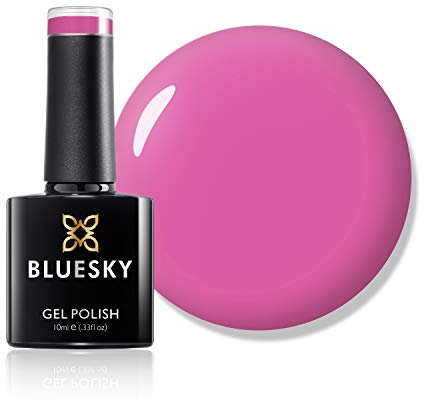 Bluesky Gel Nail Polish, Spring 2021 Collection, Knockout Blow Ss2107, 10 ml, Bright Pink (Requires Curing Under LED or UV Lamp)