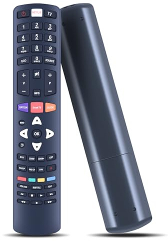 GOUYESHO Télécommande de Rechange RC311FUI1 pour Thomson TCL 4K TV U50S7806S U55C6916 U55S6806S U55S7906 U58S7806S 50UB6406 U49C6916 U50S6906 U50S79906 U55S6906 U55S8866S pour télécommande