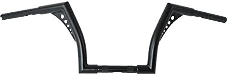 TCMT El Diablo Guidon 1 1/4 Fat 10 Rise pour Harley Road King Softail Slim Heritage Fat Boy Deluxe Deuce FLST FXST Sportster XL 883 1200 Dyna Super Glide Wide Glide Low Rider Fat Bob